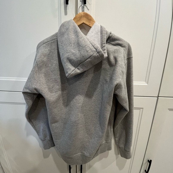 Grey hoodie with Harvard design including logo on front. From Camp Connection - Picture 2 of 3